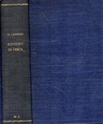 Elementi di fisica. Ed Vallardi 1876