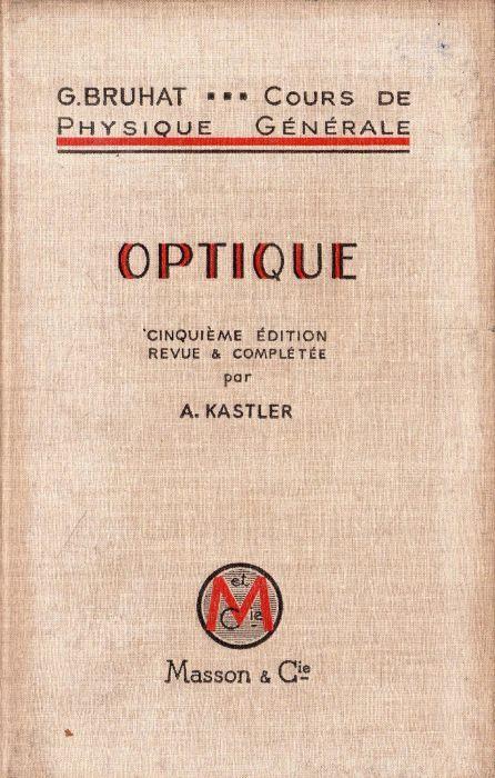 Cours de Physique Générale - copertina
