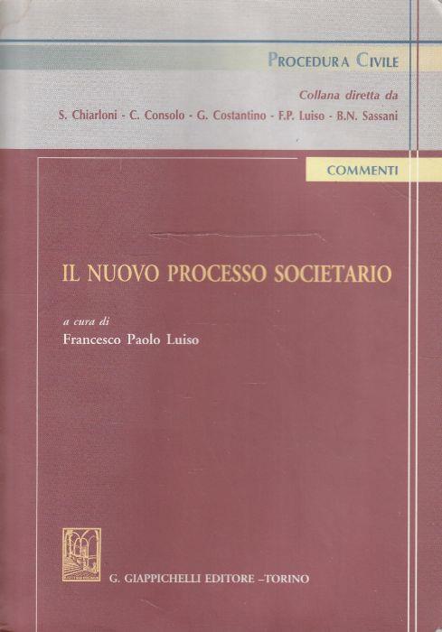 Il nuovo processo societario. Commenti 2 - copertina