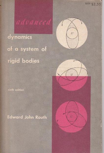 Advanced dynamics of a system of the rigid bodies - copertina