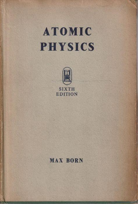 Atomic phisics - Max Born - copertina