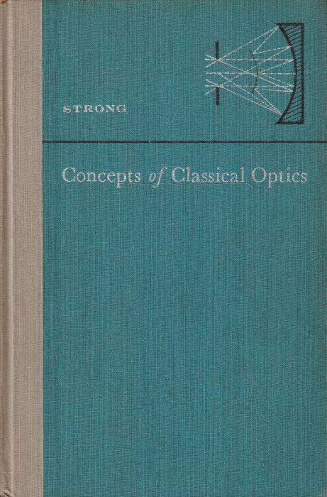 Concepts of Classical Optics - copertina