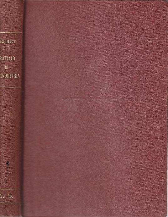 Trattato di Trigonometria - copertina