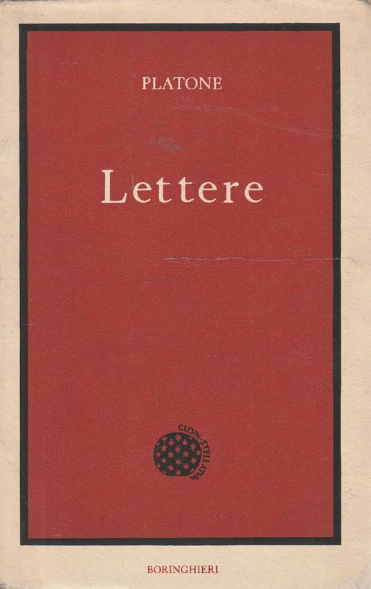 Lettere - Platone - copertina
