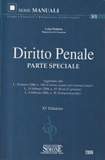 Diritto Penale. Parte speciale