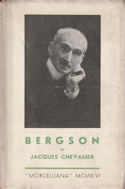 Bergson di Jacques Chevalier - copertina