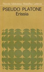 1° edizione! Psudo Platone. Erissia