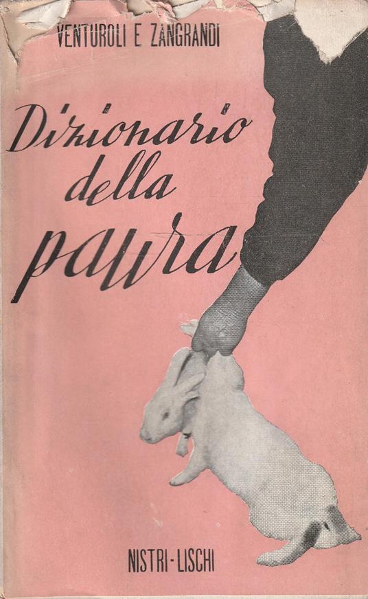 Dizionario della paura - copertina