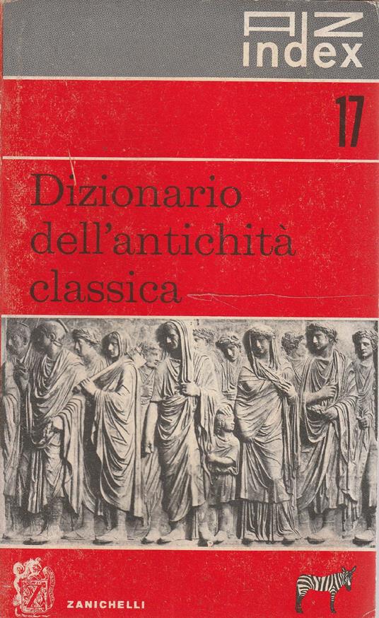 Dizionario dell'antichità classica - copertina
