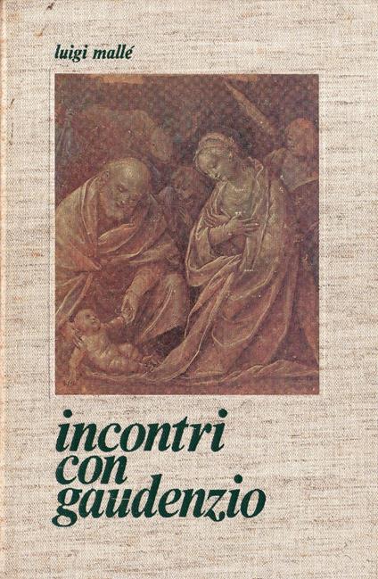 Incontri con Gaudenzio - copertina