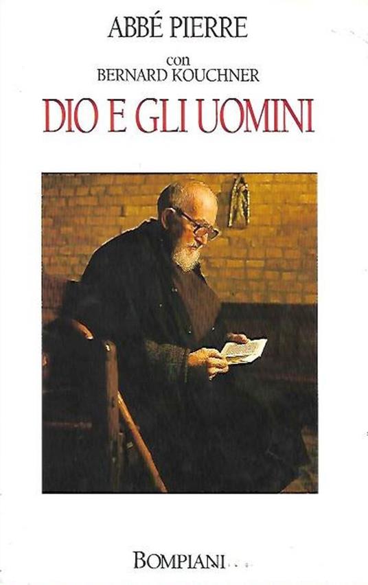 Dio e gli uomini - Abbé Pierre - copertina