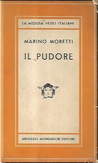 Il pudore - Marino Moretti - copertina