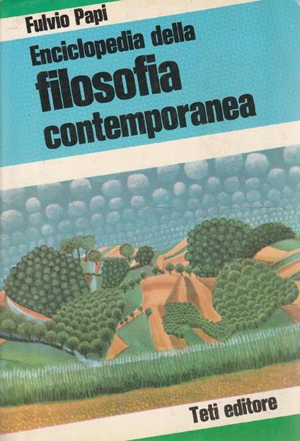 Enciclopedia della filosofia contemporanea - copertina