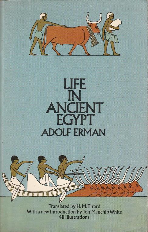 Life in ancient Egypt - Adolf Erman - copertina