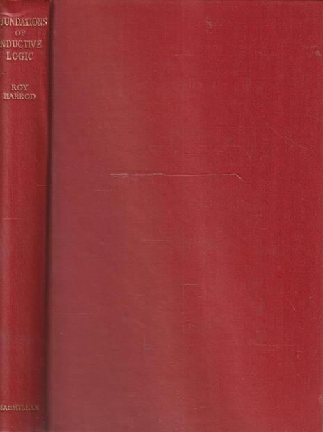 Foundations of inductive logic - Roy Harrod - copertina