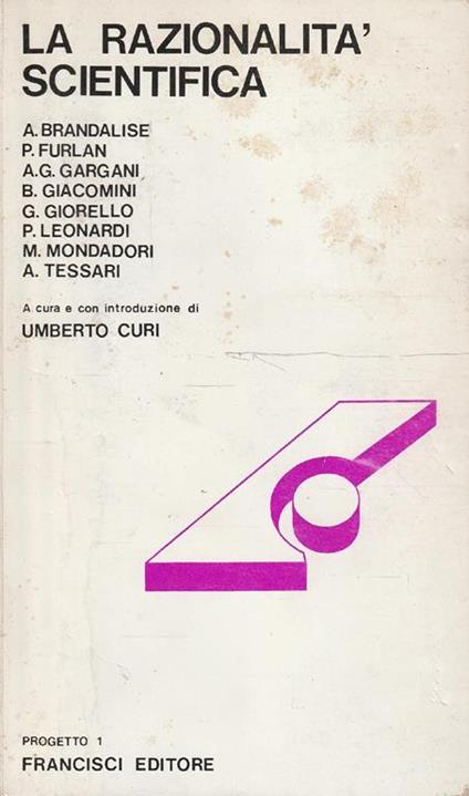 La razionalità scientifica - copertina