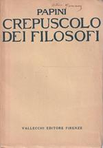 Crepuscolo dei filosofi di Papini