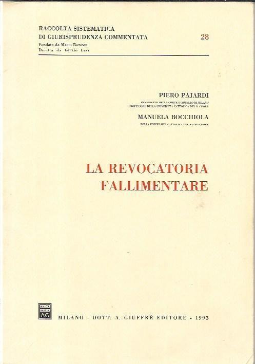 La revocatoria fallimentare - copertina