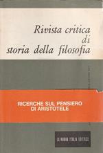 Rivista critica di storia della filosofia