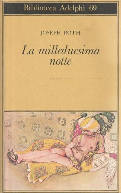 La milleduesima notte - copertina