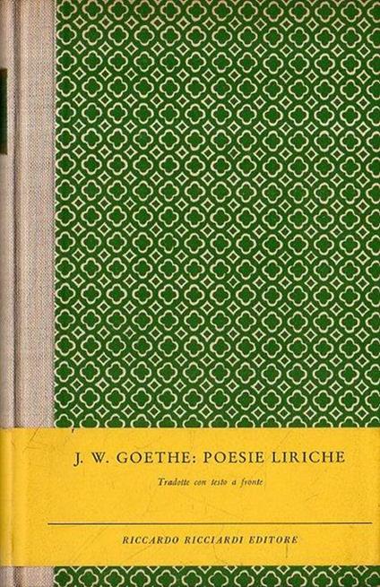 Poesie Liriche - copertina