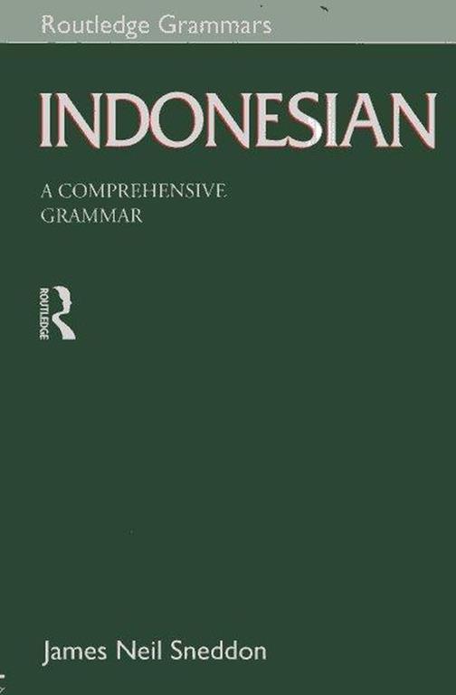 Indonesian : a comprehensive grammar - copertina
