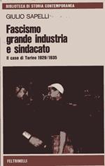 Fascismo grande industria e sindacato: Il caso di Torino 1920/1935