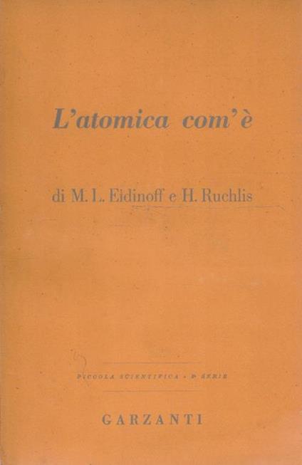 L' atomica com'è - copertina