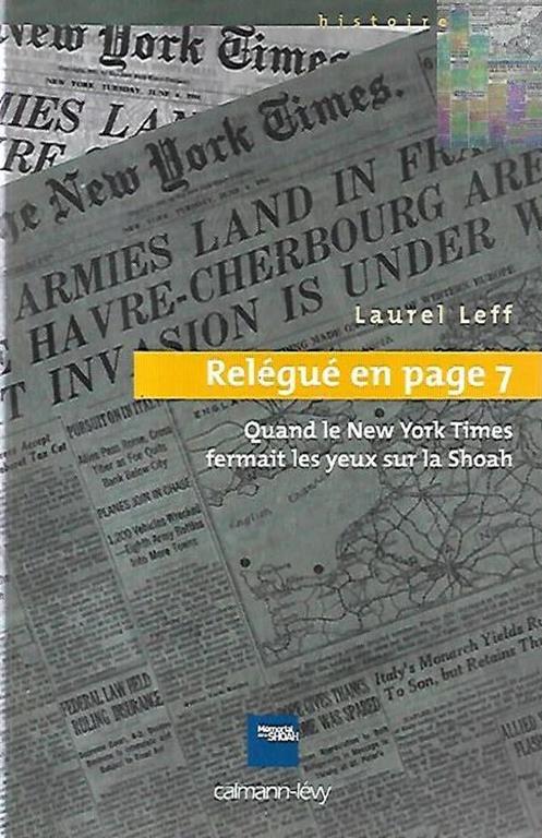 Relégué en page 7: quand le New York Times fermait les yeux sur la Shoah - copertina
