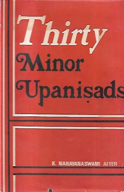 Thirty minor Upanisads - copertina
