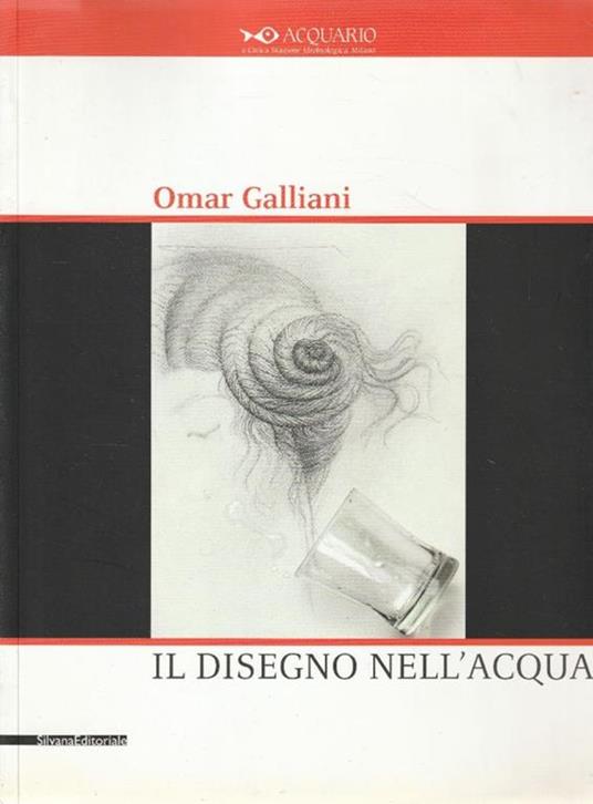 Omar Galliani. Il disegno nell'acqua - copertina