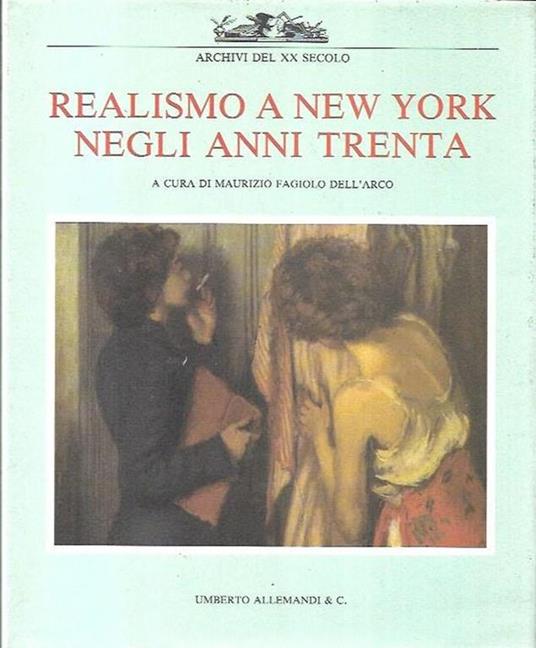 Realismo a New York negli anni Trenta - Jean Clair - copertina