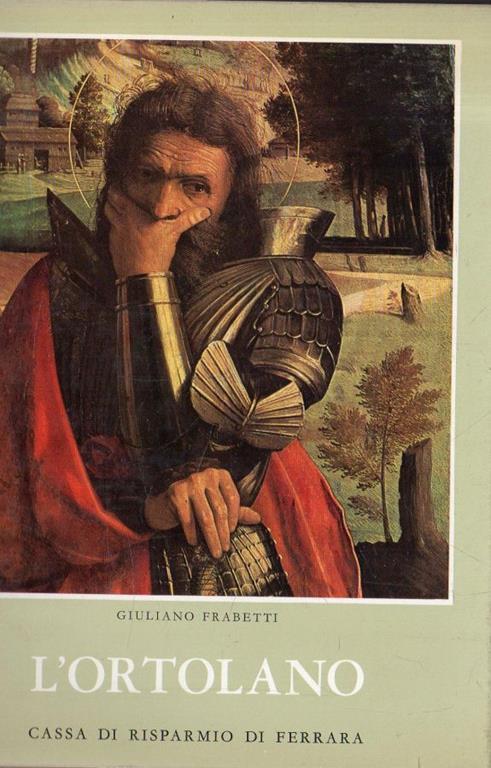 L' ortolano - Giuliano Frabetti - copertina