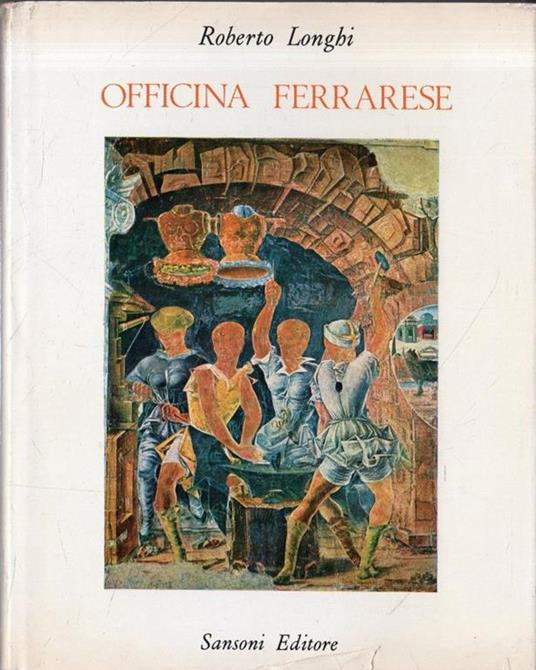 Officina ferrarese - Roberto Longhi - copertina