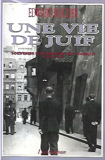 Une vie de juif - copertina