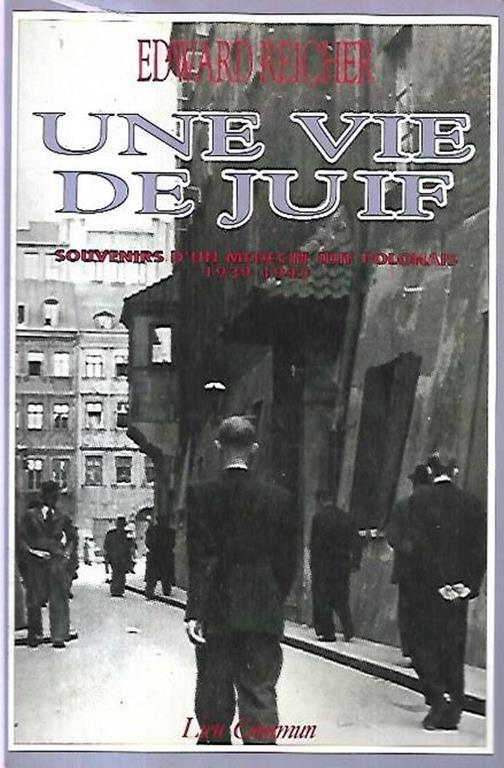Une vie de juif - copertina