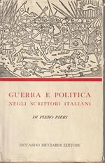 Guerra e politica negli scrittori italiani