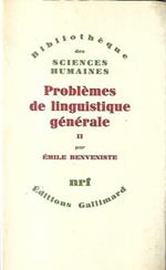 Problèmes de linguistique générale, vol. II