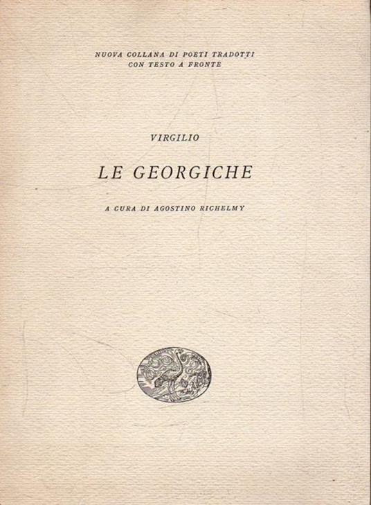 Le Georgiche - Publio Virgilio Marone - copertina