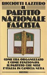 Il  Partito Nazionale Fascista. Come era organizzato e come funzionava il partito che mise l'Italia in camicia nera