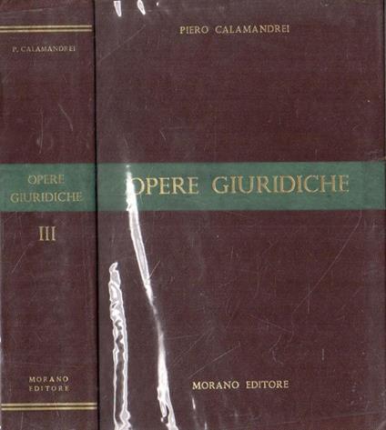 Opere Giuridiche : diritto e processo costituzionale. Vol. III - copertina