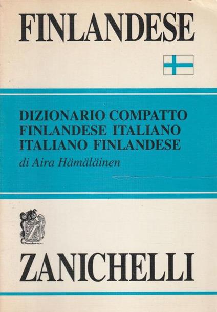 Finlandese - Dizionario compatto Finlandese/Italiano-Italiano/Finlandese - copertina