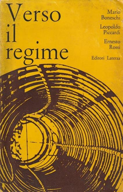 Autografato! Verso il regime - copertina