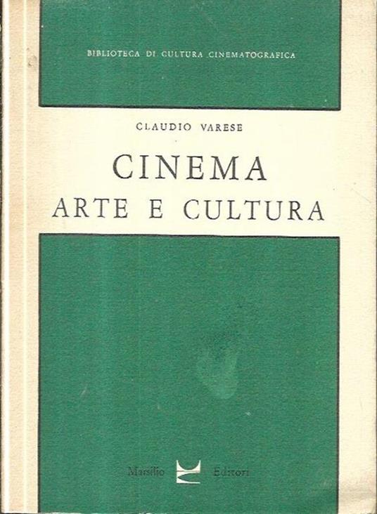 Cinema, arte e cultura - Claudio Varese - copertina