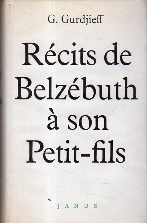 Récits de Belzébuth à son Petit-fils - copertina