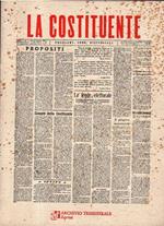 La costituente : problemi - idee - discussioni (1945-1946)