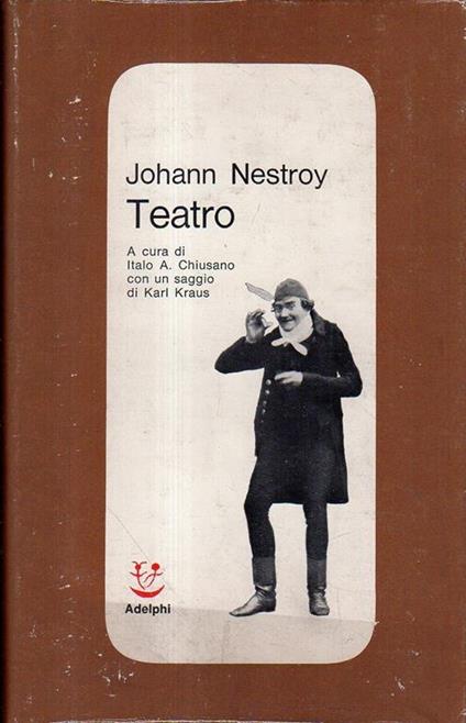 Teatro - Johann Nestroy - copertina