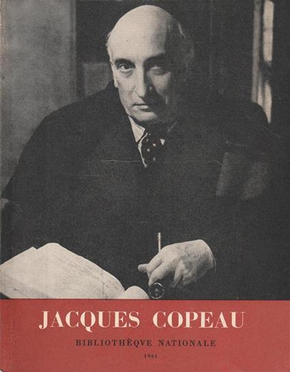 Jacques Copeau - copertina
