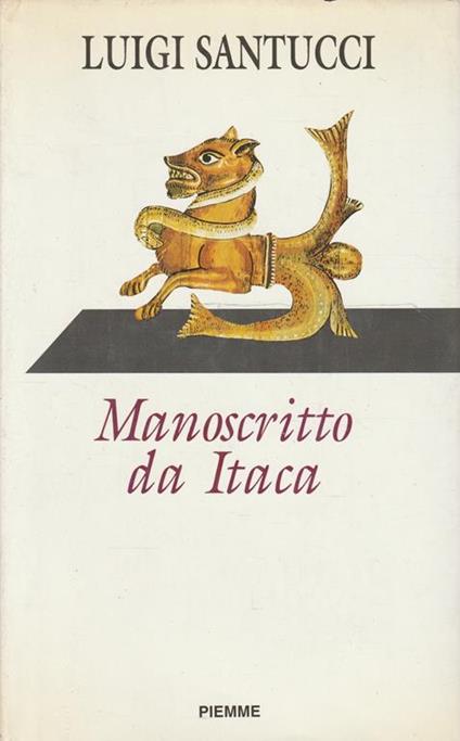 Manoscritto da Itaca - Luigi Santucci - copertina