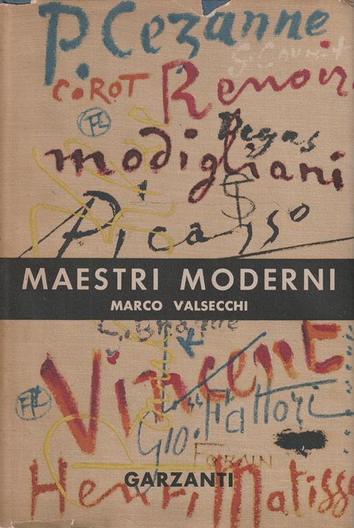 Maestri moderni - Marco Valsecchi - copertina
